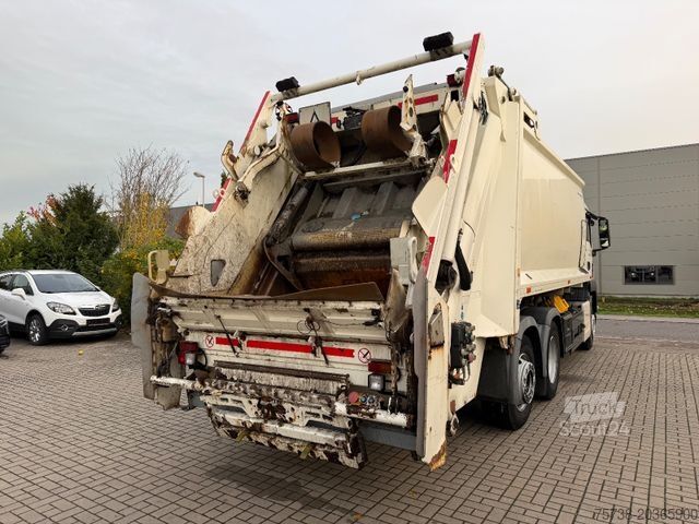 Vuilniswagen MAN TGS 26.320 Müllwagen/HS-Olympus 23W/Lenkachse