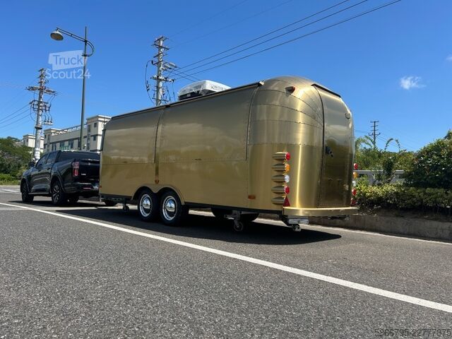 Tirdzniecības piekabe Airstream Foodtruck Imbisswagen Foodtrailer Imbissanhänger  Verkaufsanhä