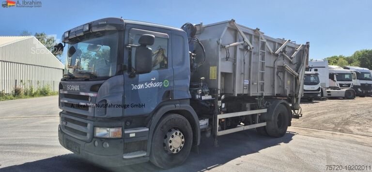 Kiepwagen Scania P 280 Edelstahlkipper für Tierabfälle 2 Kammer