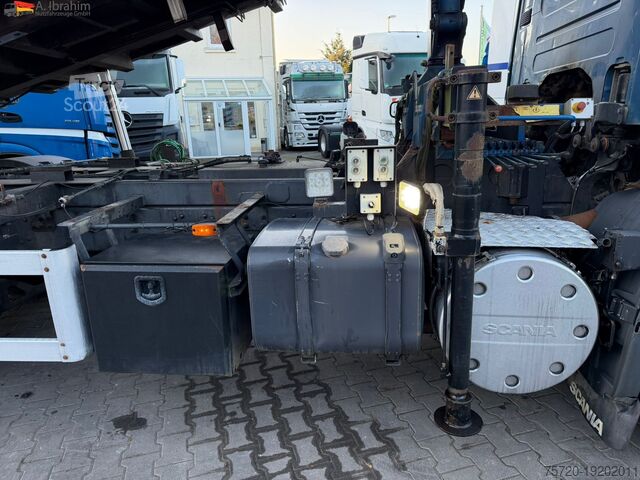 Kiepwagen Scania P 280 Edelstahlkipper für Tierabfälle 2 Kammern | MKG 45