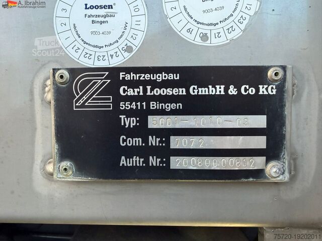 Kiepwagen Scania P 280 Edelstahlkipper für Tierabfälle 2 Kammern | MKG 45