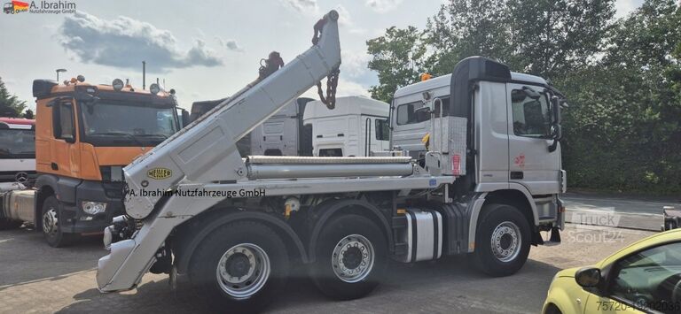 Kipper LKW Mercedes-Benz 2546 L Meiller Absetzkipper 6x2, Vorlauf-Lenkachse, mp3