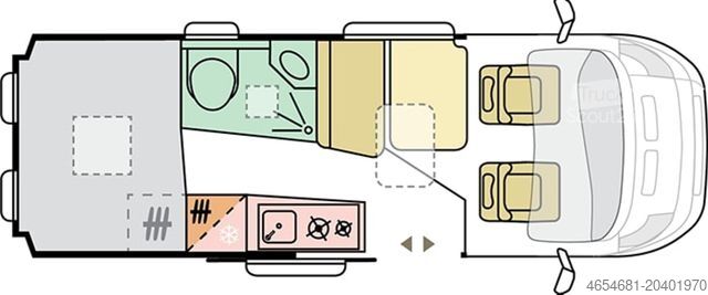 Autocaravana ADRIA Twin Axess 600 SP 1.HAND#NAVI#SOLAR#TOP-ZUSTAND