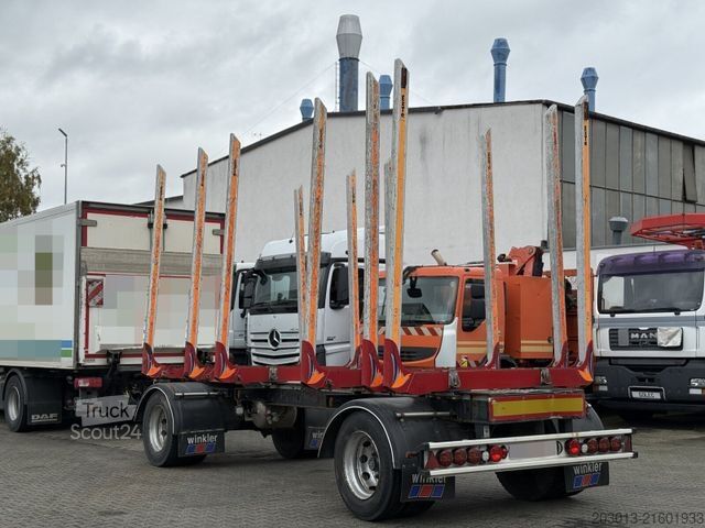 Stockvagn KOTSCHENREUTHER TKG218 Holzanhänger 2 Achse Leergewicht 3.750 Kg