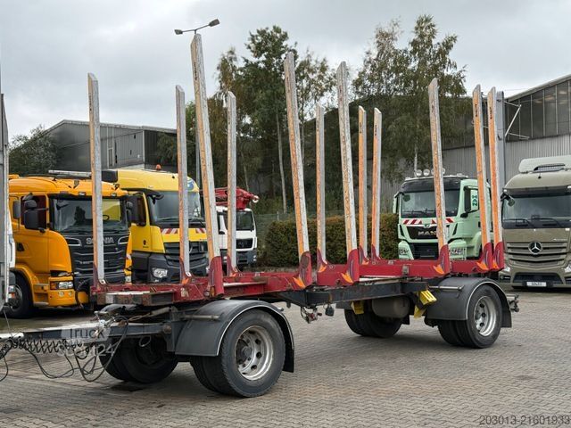 Stockvagn KOTSCHENREUTHER TKG218 Holzanhänger 2 Achse Leergewicht 3.750 Kg