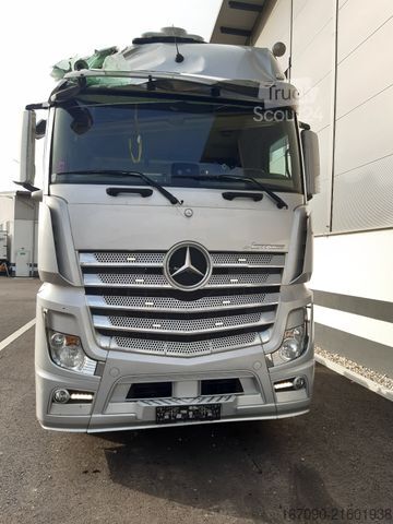 Výměnná nástavba nákladní vůz MERCEDES-BENZ Actros 2551L Solo Giga Lenkachse 6x2/4