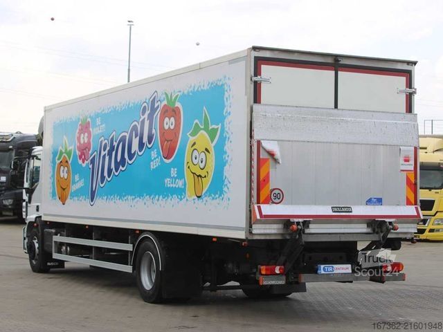 Refrigerated truck IVECO EUROCARGO 190EL, EURO 6, CAMERA, TAIL LIFT