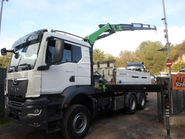 Kipper LKW MAN TGS 33.510/6x4/Kran PK 19001-SLD 5