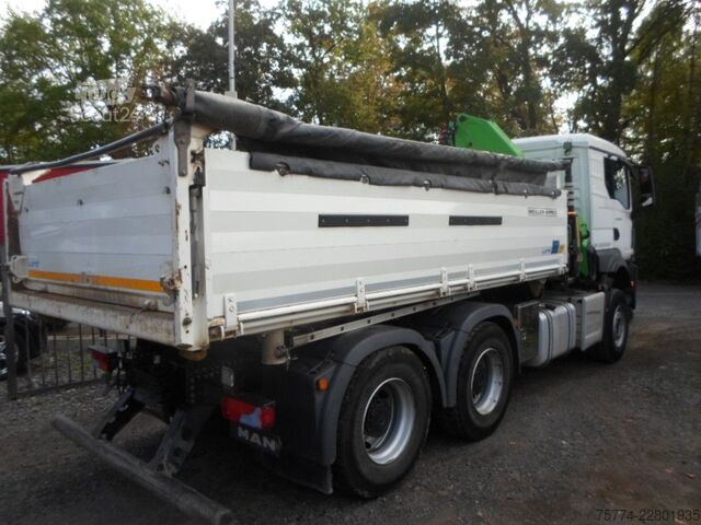 Kipper LKW MAN TGS 33.510/6x4/Kran PK 19001-SLD 5