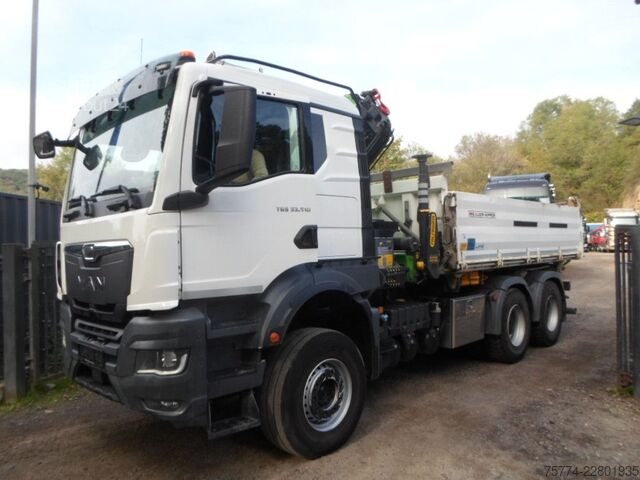 Kipper LKW MAN TGS 33.510/6x4/Kran PK 19001-SLD 5