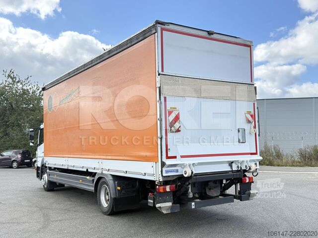 Camião plataforma com lona MERCEDES-BENZ Atgeo 1223L, Automatik, Klima, Kamera, LBW 1,5