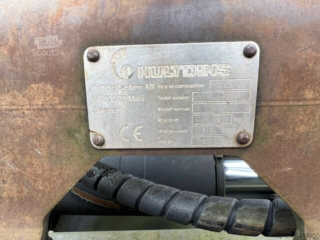 Φορτηγό μεταφοράς ξυλείας  Hultdins  Holz Greifer mit Rotator