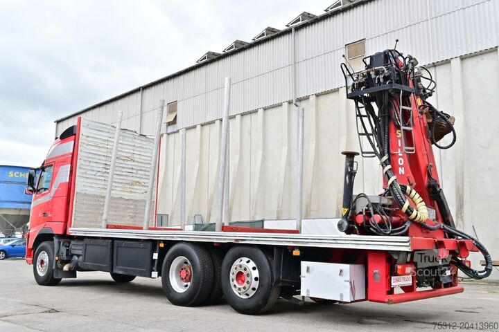 Φορτηγό μεταφοράς ξυλείας Epsilon E125Z mit Hydraulikpumpe und Öltank