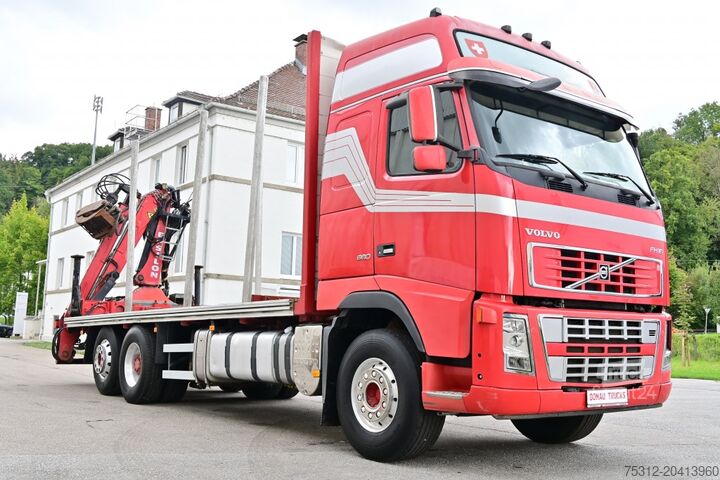 Φορτηγό μεταφοράς ξυλείας Epsilon E125Z mit Hydraulikpumpe und Öltank