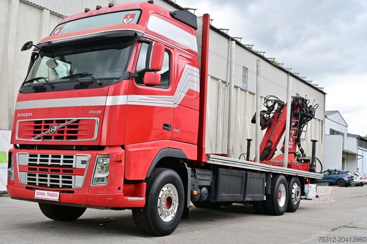 Φορτηγό μεταφοράς ξυλείας Epsilon E125Z mit Hydraulikpumpe und Öltank