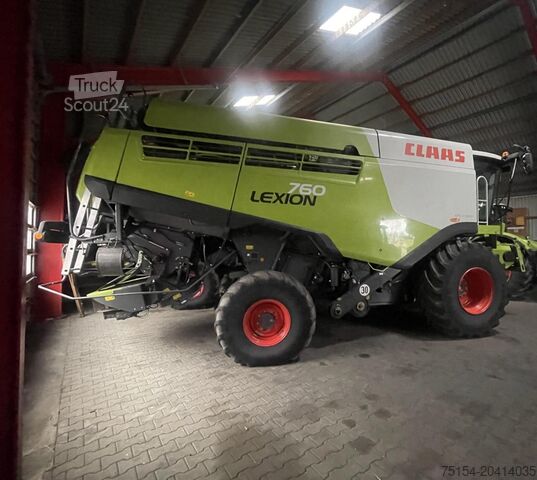Combine harvester CLAAS Lexion 760