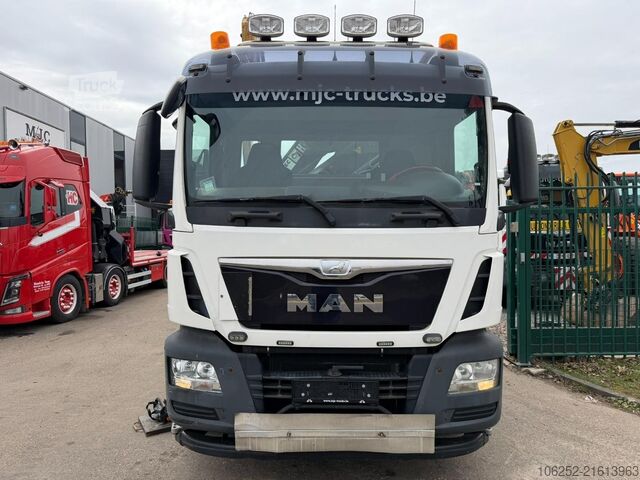 Hook arm system MAN TGS 35.400 8x4 HOOKLIFT + CRANE HIAB 244 EP-4 H...