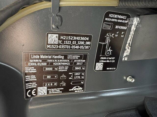 Електрични – 4 точка Linde E30/600HL--EK