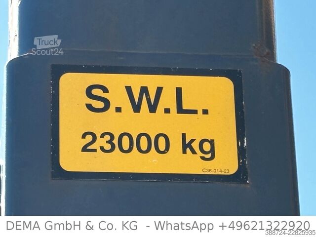 Kamion s kipom s pomičnim kontejnerom DAF CF85.360 T*8x4*HYVALIFT*Kipphydraulik*Klima*TÜV*