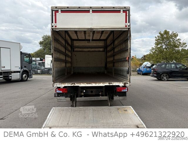 Kamion sa ravnom platformom i ceradom MAN TGL 12.250*E6c*Schalt*LBW*3-Sitze*Klima*Navi*