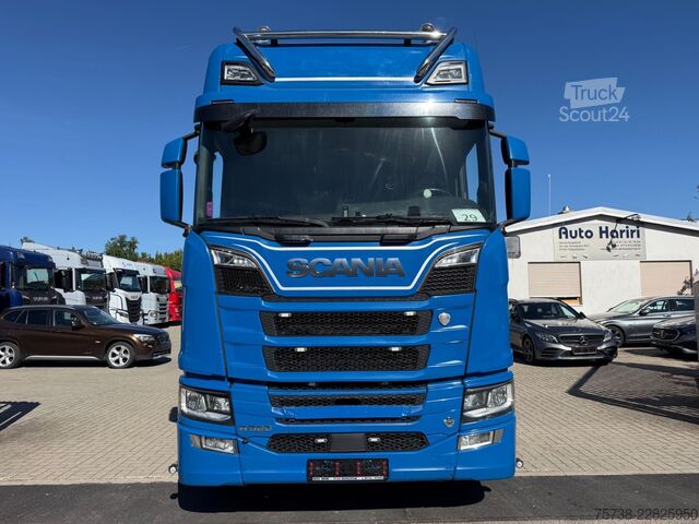 Šasija kamiona SCANIA R520 6X2*4 Fahrgestell V8/LENKACHSE/Retrader/Alu