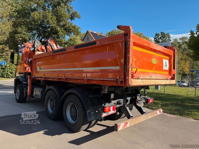 Sklápač MERCEDES-BENZ Arocs 2642 6x4 Meiller Kipper KRAN FUNK