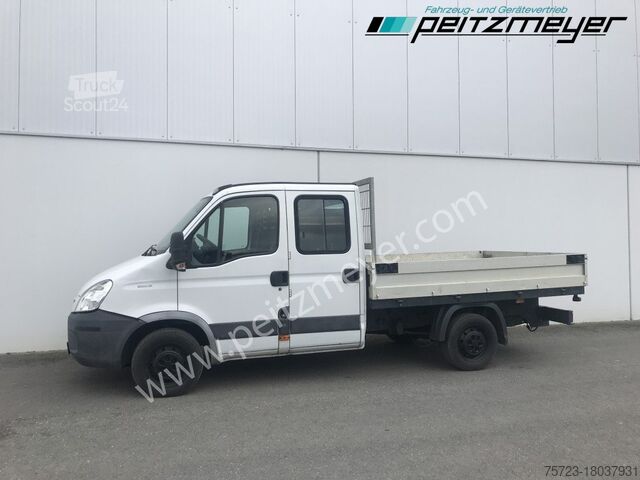 Dubbelhytt skåpbil Iveco Daily 29 L 12 Doka, Pritsche, AHK 2,4 t.