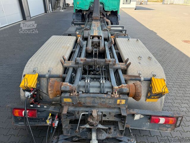 Kroklastebil MERCEDES-BENZ Arocs 2645 6x4 Abrollkipper MEILLER Blatt Luft