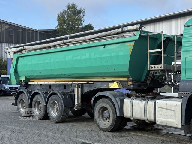 Tippsemi MEILLER MEILLER KISA3 Kippauflieger 3 Achs Rollplane