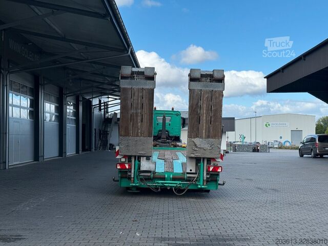Lavtlaster tilhenger MÜLLER-MITTELTAL N&S FZ-Bau TLPL30 Tieflader Anh. hydr. Laderampe