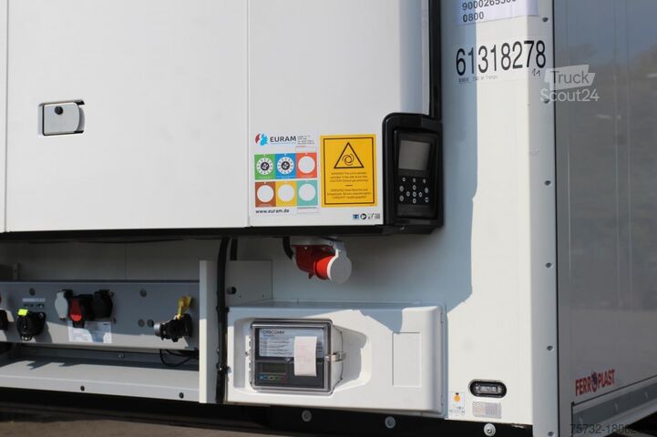 Semirimorchio SCHMITZ Thermo King Advancer A400 DS Strom Blumen