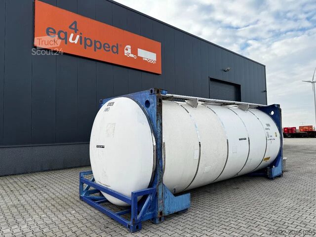 Zbiornik kontenerowy UBH Universal Bulk Handling 20 FT SWAP BODY 31.169L UN Portable T7 valid 5Y...