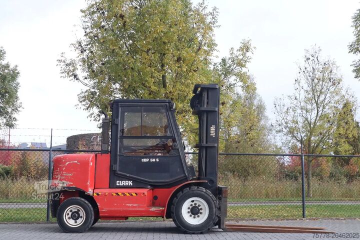 Wózek widłowy Clark CPD50S | 5 TON | DUPLEX | HYDR. FORKS