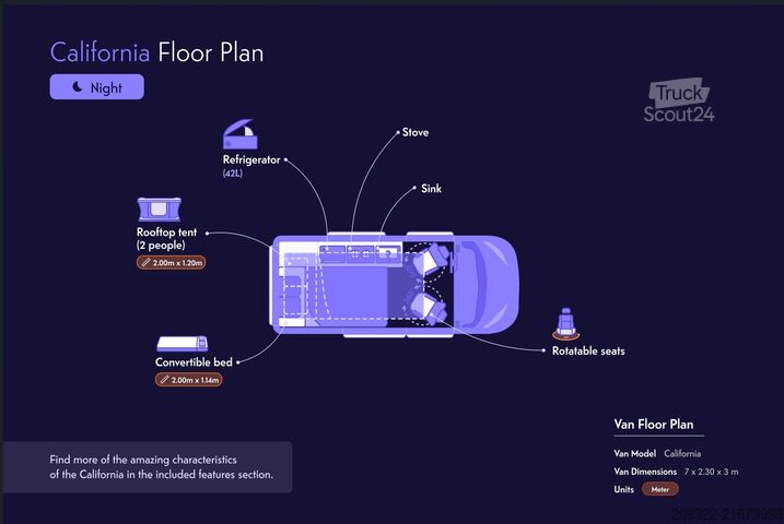 Wohnwagen/Wohnmobil Volkswagen California Coast 2.0 TDI|2022 | EURO 6 | Venditore professionale