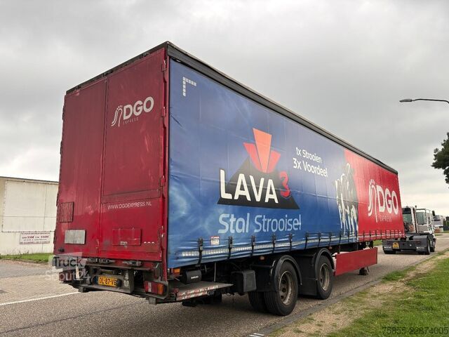 Liukuvat pressut Groenewegen DRO-14-20 B 2-Axle Tautiner / BPW Axles / Steer...