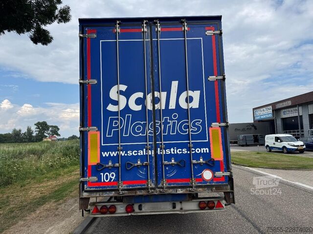 Puoliksi matalalataava Meert Semi Curtainside / SAF / Double Tires