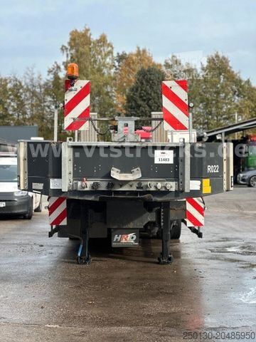 Zema profila puspiekabe HRD Ausziehbar Nachlauflenk