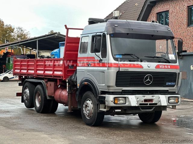 Kiepwagen MERCEDES-BENZ 1944 s 6x2 DSK Hiab-Ladekran