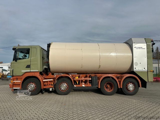 Vuilniswagen SCANIA R 440 / 8x2x6 / EURO 6