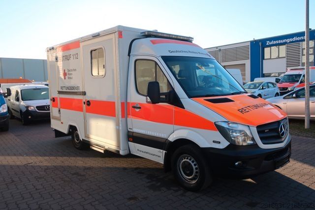 Itfaiye aracı MERCEDES-BENZ Sprinter II 316 CDI/RTW/Klima/Kamera/FN: A61