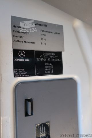 Itfaiye aracı MERCEDES-BENZ Sprinter II 316 CDI/RTW/Klima/Kamera/FN: A61