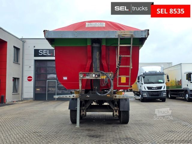 Kipper Auflieger SCHMITZ CARGOBULL SKI 24 SL 7.2 / Alu-Felgen / Liftachse