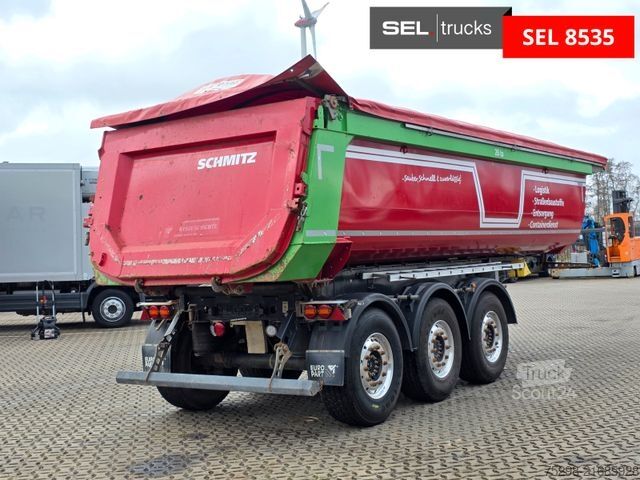 Kipper Auflieger SCHMITZ CARGOBULL SKI 24 SL 7.2 / Alu-Felgen / Liftachse