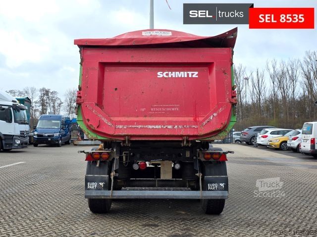 Kipper Auflieger SCHMITZ CARGOBULL SKI 24 SL 7.2 / Alu-Felgen / Liftachse