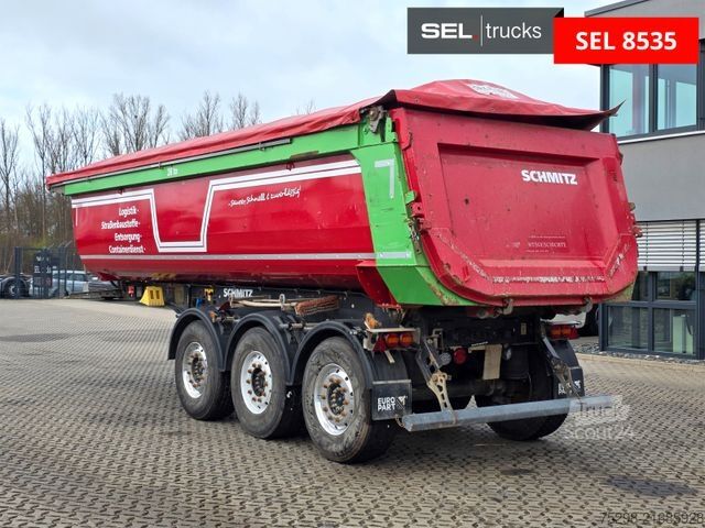 Kipper Auflieger SCHMITZ CARGOBULL SKI 24 SL 7.2 / Alu-Felgen / Liftachse