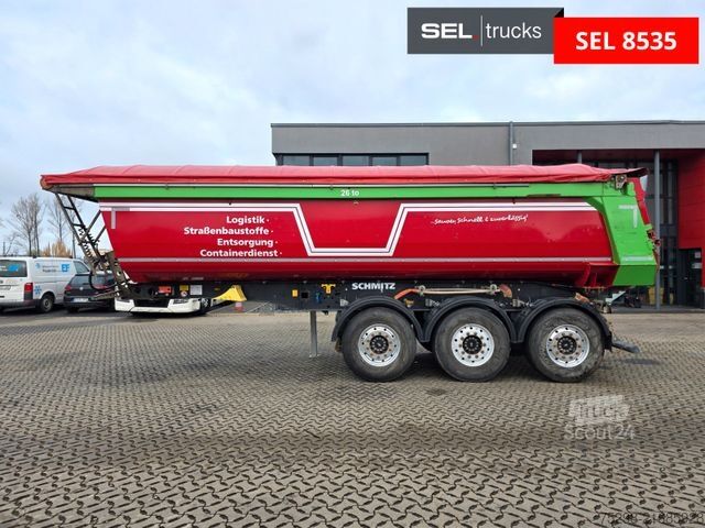 Kipper Auflieger SCHMITZ CARGOBULL SKI 24 SL 7.2 / Alu-Felgen / Liftachse