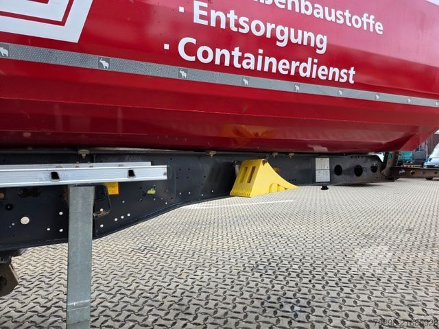 Kipper Auflieger SCHMITZ CARGOBULL SKI 24 SL 7.2 / Alu-Felgen / Liftachse