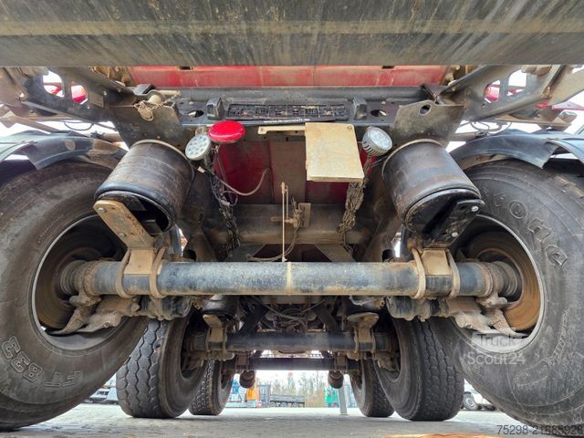 Kipper Auflieger SCHMITZ CARGOBULL SKI 24 SL 7.2 / Alu-Felgen / Liftachse