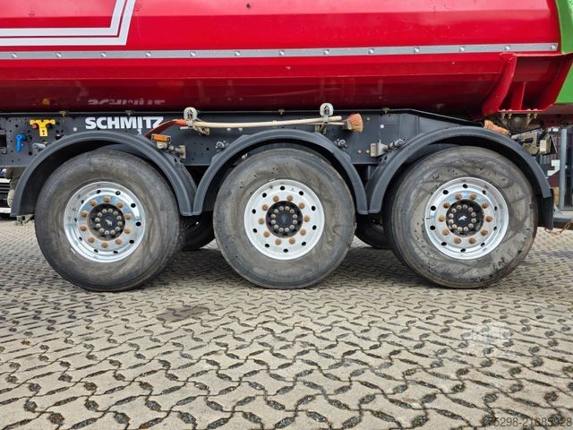 Kipper Auflieger SCHMITZ CARGOBULL SKI 24 SL 7.2 / Alu-Felgen / Liftachse