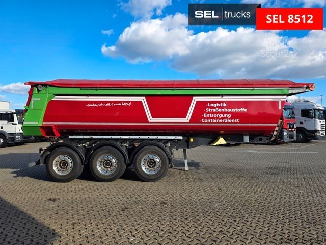 Kipper Auflieger SCHMITZ CARGOBULL SKI 24 SL 7.2 / Alu-Felgen / Liftachse